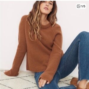 Jenni Kayne Cashmere Fisherman Sweater